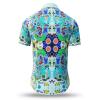 Summer button shirt CARROUSEL MINT - GERMENS
