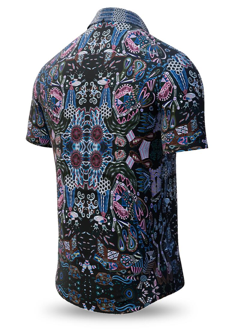 CARROUSEL BLACK - Sommerhemd Herren - GERMENS