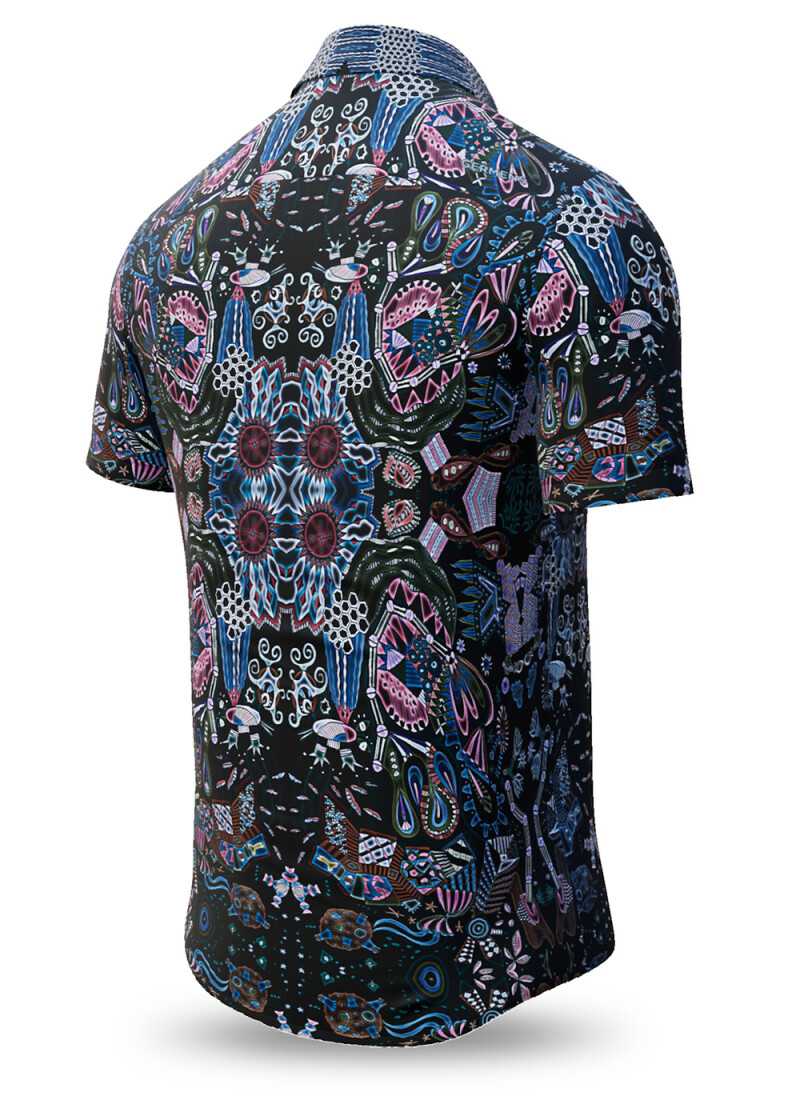 CARROUSEL BLACK - Sommerhemd Herren - GERMENS