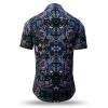 Summer button shirt CARROUSEL BLACK - GERMENS
