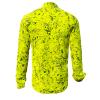 men´s long sleeve casual shirts  GRAVUR LEMON - GERMENS
