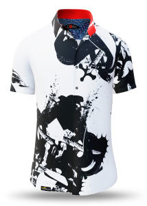 Sommerhemd Herren COBRA - 100 % Baumwolle - 10 Größen von XS - 6XL - außergewöhnliches Design - feinste Verarbeitung - Stoffe Made in Germany - limitiert und exklusiv