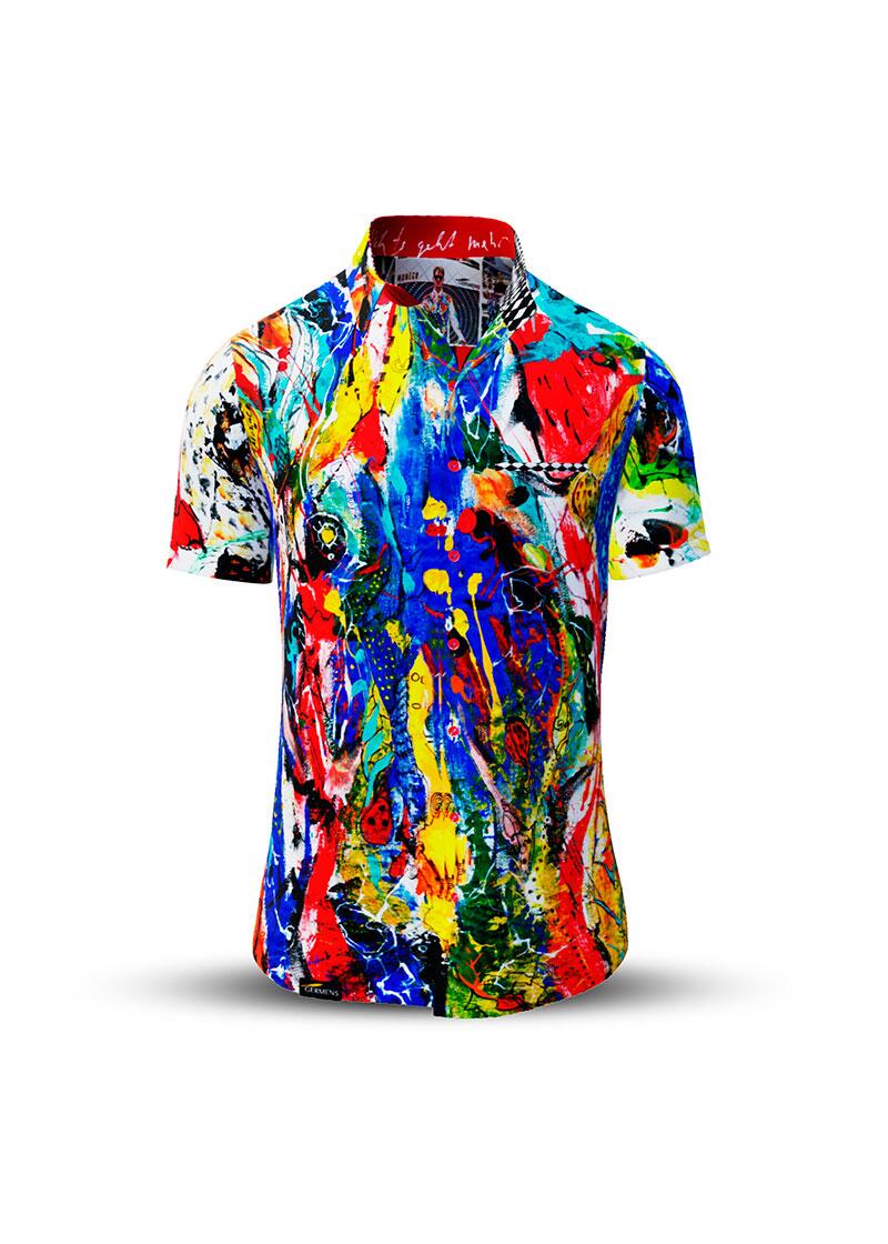 Button up shirt for summer MUNEGU - GERMENS