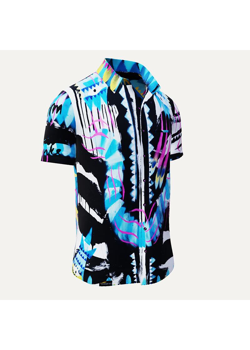 MUAHT COUTURE - Sommerhemd Herren - GERMENS