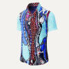 JIMIMBI BLUES summer shirt - 100% cotton - GERMENS artfashion XL