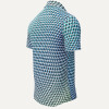 Summer shirt for men CUBO AZUR - 100% cotton - 10 sizes from XS to 6XL - exceptional design - finest workmanship - fabrics made in Germany - limited edition and exclusive