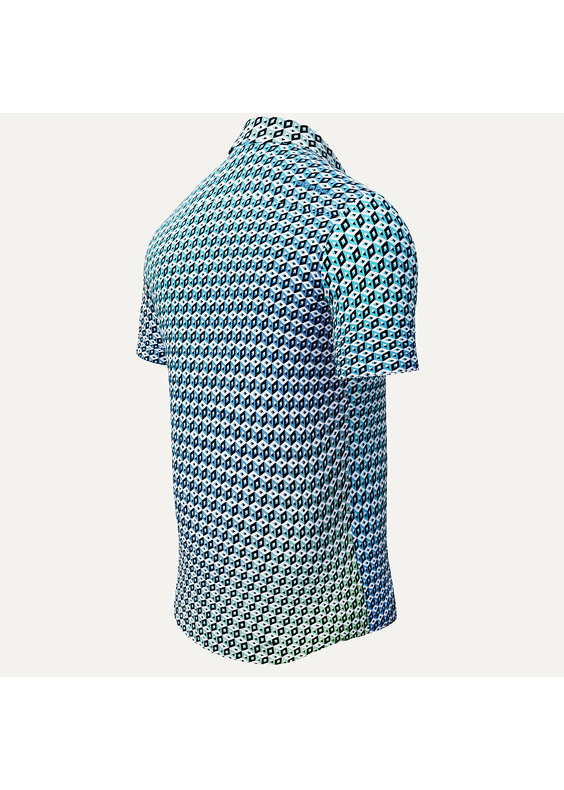 Sommerhemd Herren CUBO AZUR - GERMENS
