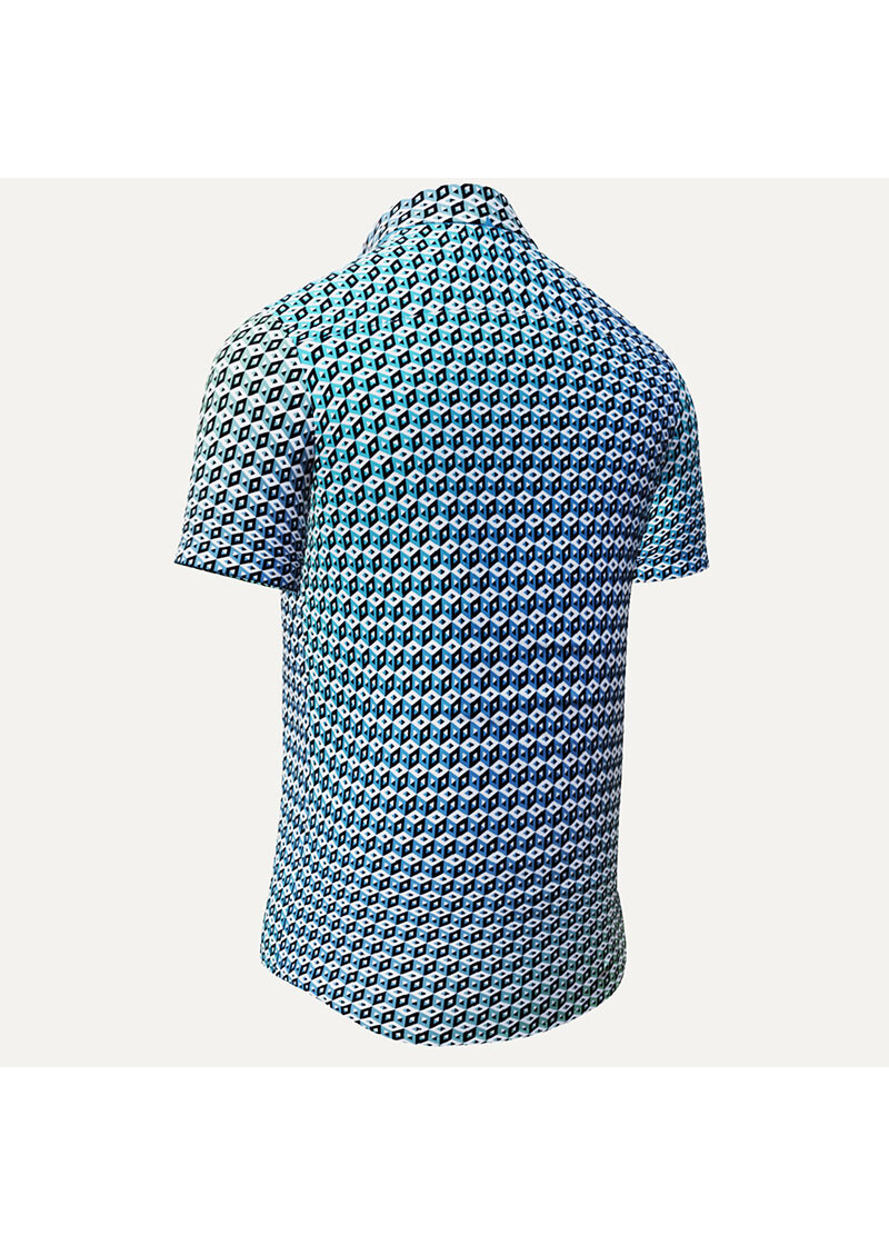 CUBO AZUR - Sommerhemd Herren - GERMENS