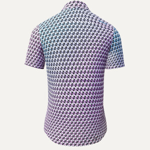 Summer shirt for men CUBO VIOL - 100% cotton - 10 sizes...