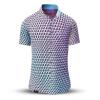 Button up shirt for summer CUBO VIOL - GERMENS