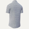 Mens Short Sleeve Button Down CUBO POLAR – GERMENS artfashion – 100 % Cotton - Size S
