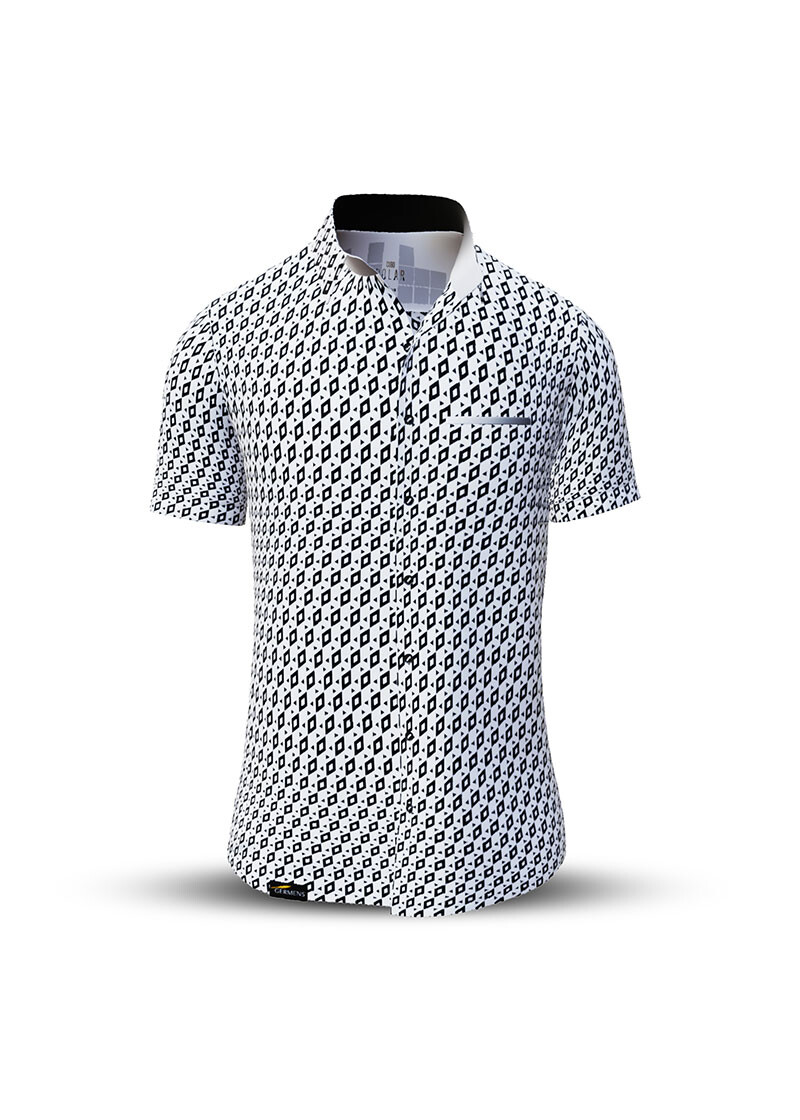 Kurzarm Hemd Herren Sommer CUBO POLAR von GERMENS