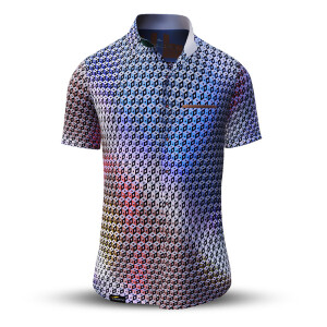 Summer shirt for men CUBO SPHERE - 100% cotton - 10 sizes...