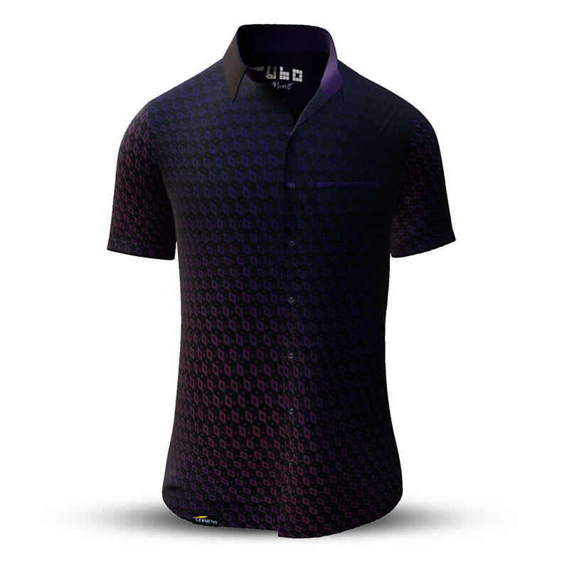 Summer shirt for men CUBO CASINO - 100% cotton - 10 sizes from XS to 6XL - exceptional design - finest workmanship - fabrics made in Germany - limited edition and exclusive