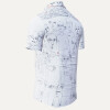 Mens Short Sleeve Button Up ARTIKEL 3GG – GERMENS artfashion – 100 % Cotton - Size XS