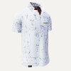 Summer shirt for men ARTIKEL 3GG - 100% cotton - 10 sizes from XS to 6XL - exceptional design - finest workmanship - fabrics made in Germany - limited edition and exclusive