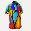 BIRDMAN Sommerhemd - 100 % Baumwolle - GERMENS artfashion XS