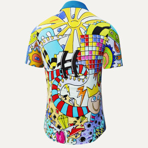 Sommerhemd Herren ARCADES - 100 % Baumwolle - 10...