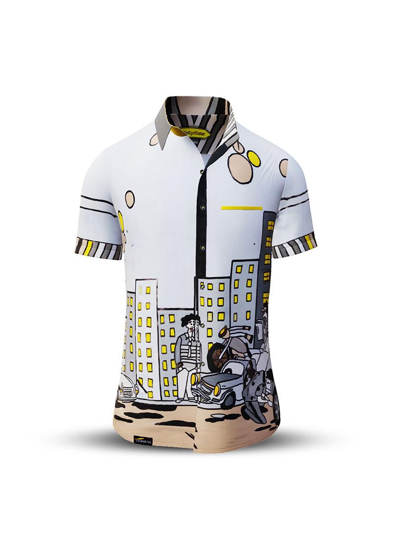 Button up shirt for summer STADTGEFLÜSTER - GERMENS