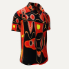 Kurzärmliges Hemd NEW YORK FUNKY – GERMENS artfashion – 100 % Baumwolle - Größe 6XL