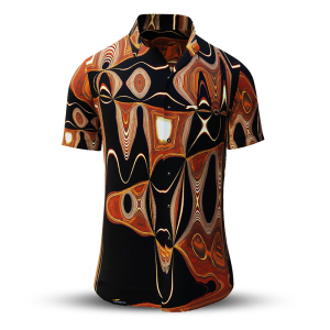 Summer shirt for men NEW ORLEANS FUNKY - 100% cotton - 10 sizes from XS to 6XL - exceptional design - finest workmanship - fabrics made in Germany - limited edition and exclusive