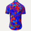 Summer shirt for men BLAUE STUNDE - 100% cotton - 10 sizes from XS to 6XL - exceptional design - finest workmanship - fabrics made in Germany - limited edition and exclusive