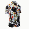 Mens Short Sleeve Button Down GERMANIO – GERMENS artfashion – 100 % Cotton - Size 5XL