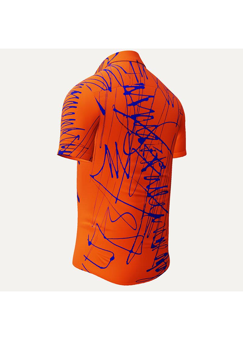 DENADA ORANGE - Freizeit Hemd - GERMENS