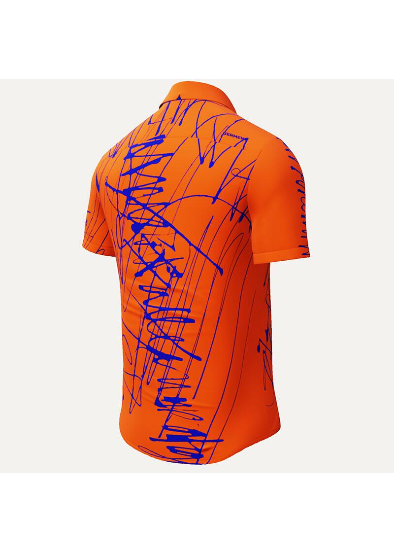 DENADA ORANGE - Freizeit Hemd - GERMENS