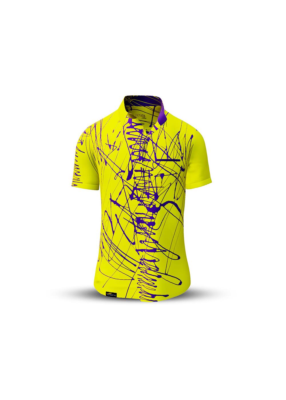 Freizeit Hemd DENADA YELLOW - GERMENS
