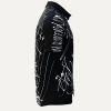 Sommerhemd Herren DENADA BLACK - 100 % Baumwolle - 10 Größen von XS - 6XL - außergewöhnliches Design - feinste Verarbeitung - Stoffe Made in Germany - limitiert und exklusiv