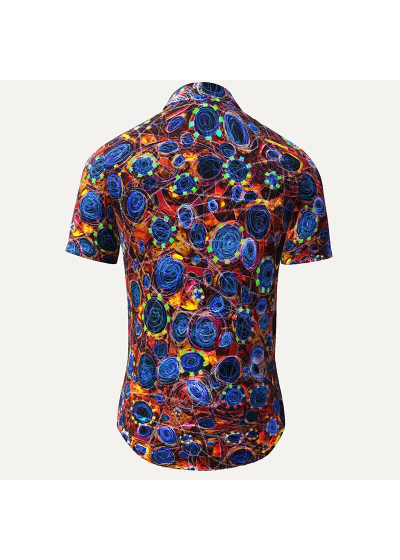 Sommerhemd Herren CIRCULI SANGRIA - GERMENS

