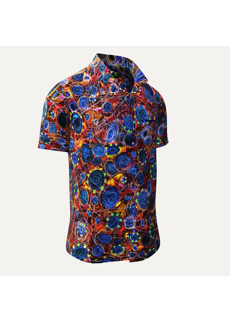 Sommerhemd Herren CIRCULI SANGRIA - GERMENS

