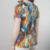 ORNAMI - Colorful ladies short sleeve tshirt
