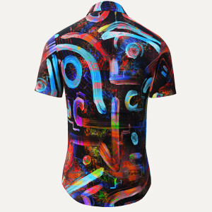 Sommerhemd Herren DAPURITOJO - 100 % Baumwolle - 10...