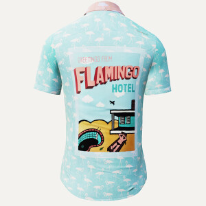Summer shirt for men FLAMINGO HOTEL 2 - 100% cotton - 10...