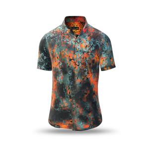 Entdecke Hemden Kurzarm TARNA SOL - 100 % Baumwolle