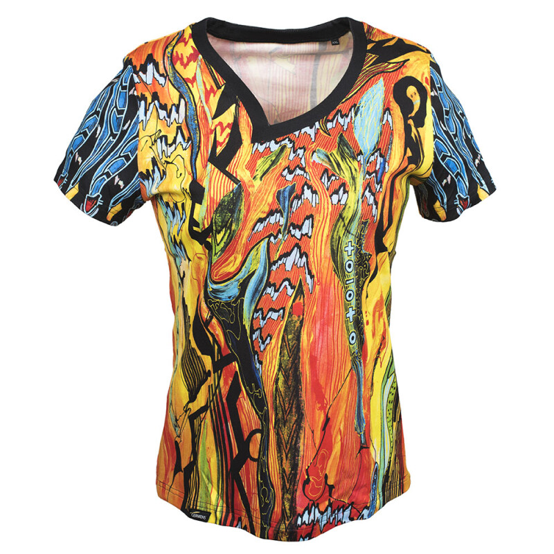 NIGHTSUN - Buntes Damen TShirt - GERMENS