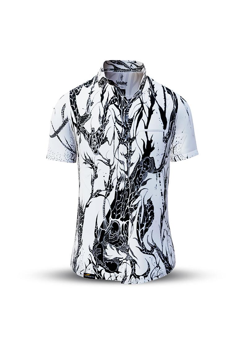 Button up shirt for summer DORNENPRINZ TITAN - GERMENS