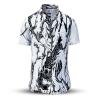 Button up shirt for summer DORNENPRINZ TITAN - GERMENS