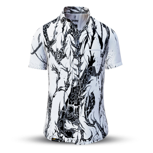 Sommerhemd Herren DORNENPRINZ TITAN - 100 % Baumwolle - 10 Größen von XS - 6XL - außergewöhnliches Design - feinste Verarbeitung - Stoffe Made in Germany - limitiert und exklusiv