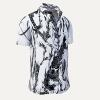 Button up shirt for summer DORNENPRINZ TITAN - GERMENS