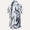 Button up shirt for summer DORNENPRINZ TITAN - GERMENS
