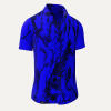 DORNENPRINZ INDIGO Sommerhemd - 100 % Baumwolle - GERMENS artfashion XL