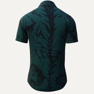 Summer shirt for men DORNENPRINZ WALD - 100% cotton - 10...