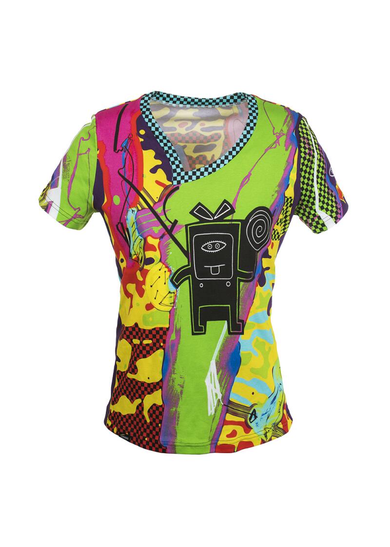 MILIDILI - Colorful ladies short sleeve tshirt 