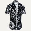 Button up shirt for summer DORNENPRINZ TINTE - GERMENS