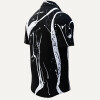 Short Sleeve Button Up Shirt LEBENSADER KAVIAR – GERMENS artfashion – Size 3XL