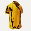 Button up shirt for summer LEBENSADER SANDDORN - GERMENS