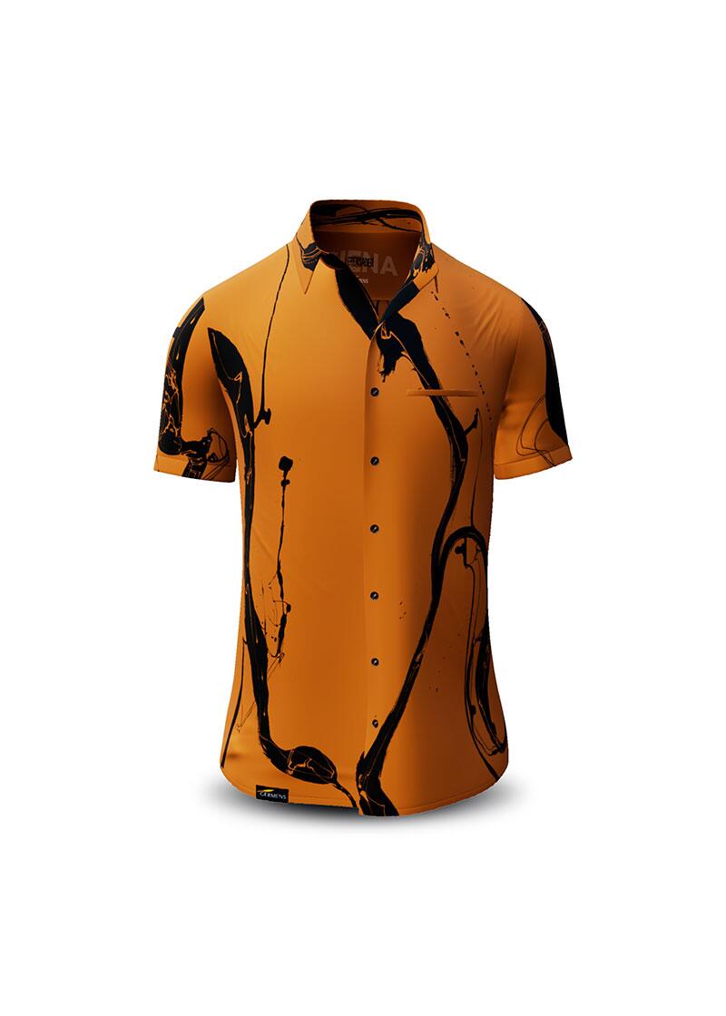 Button up shirt for summer LEBENSADER SIENA - GERMENS